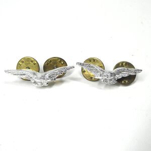 Jordanian Air Force Shoulder Wings Pins Pair Jordan Military Badge Insignia RJAF